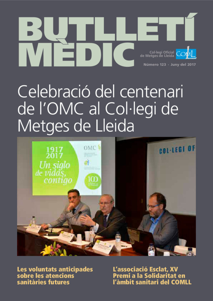 Butlletí Mèdic Núm. 123 – Juny 2017