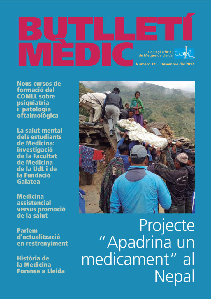 Butlletí Mèdic 125 – desembre 2017