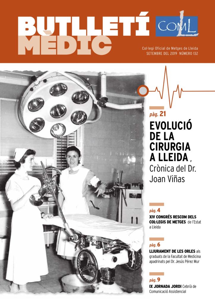 Butlletí Mèdic 132 – setembre 2019
